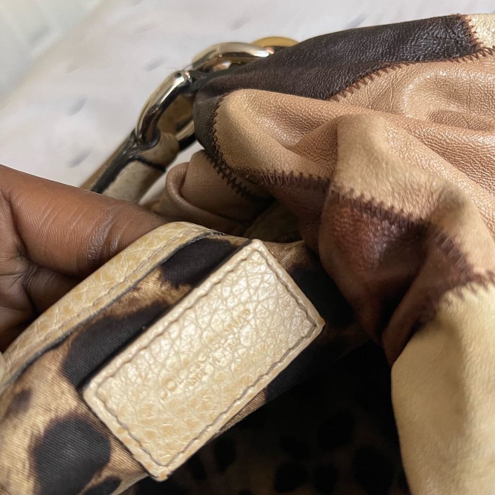 Vintage 70’s Dolce and Gabbana multicolored patchwork leatherMiss day and night - Picture 10 of 16